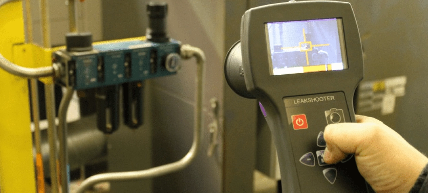 Lekdetectie voor perslucht