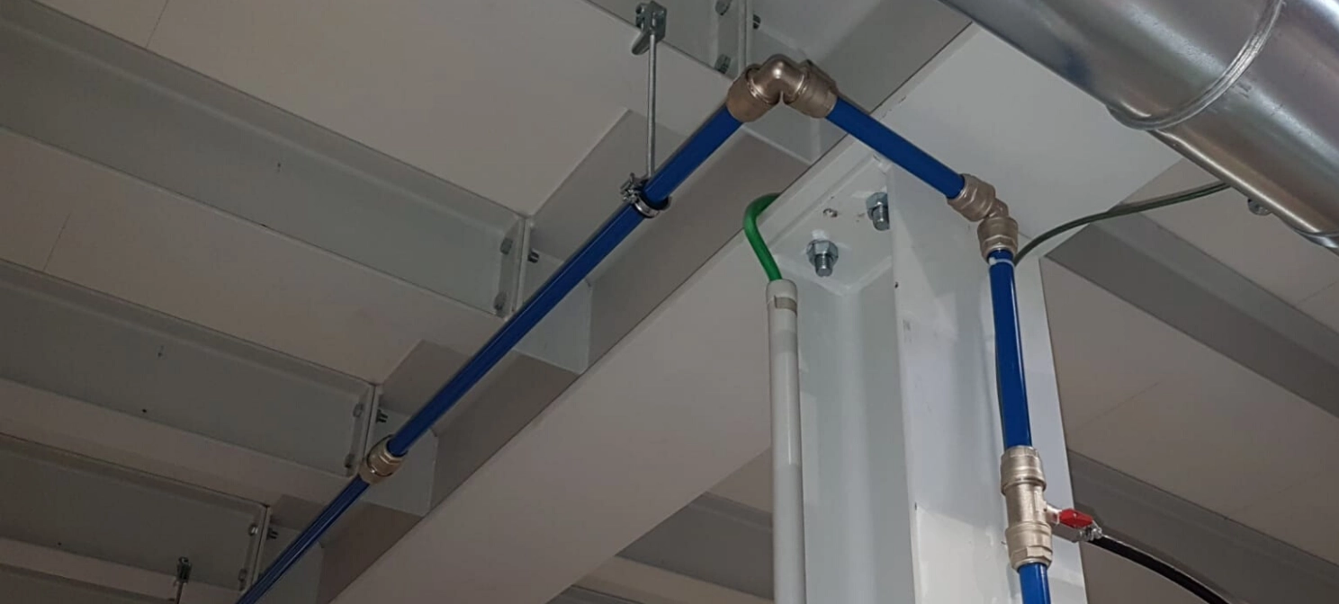 persluchtinstallatie-leiding