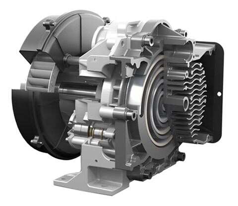 Scroll blok van scroll compressor